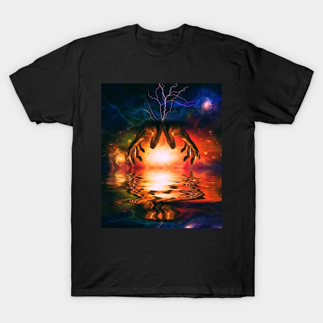 Hands of Creator T-Shirt by rolffimages